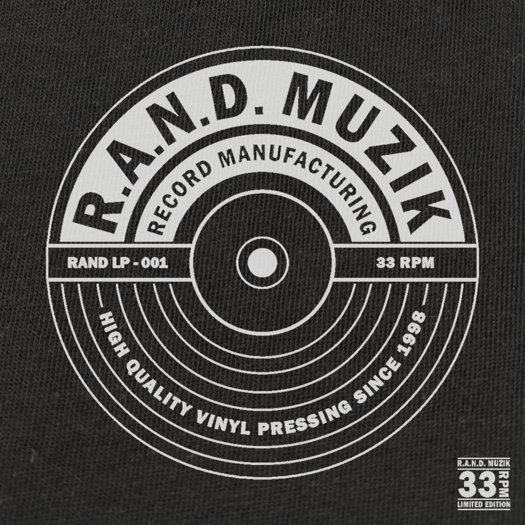 R.A.N.D. T-Shirt 33 RPM schwarz
