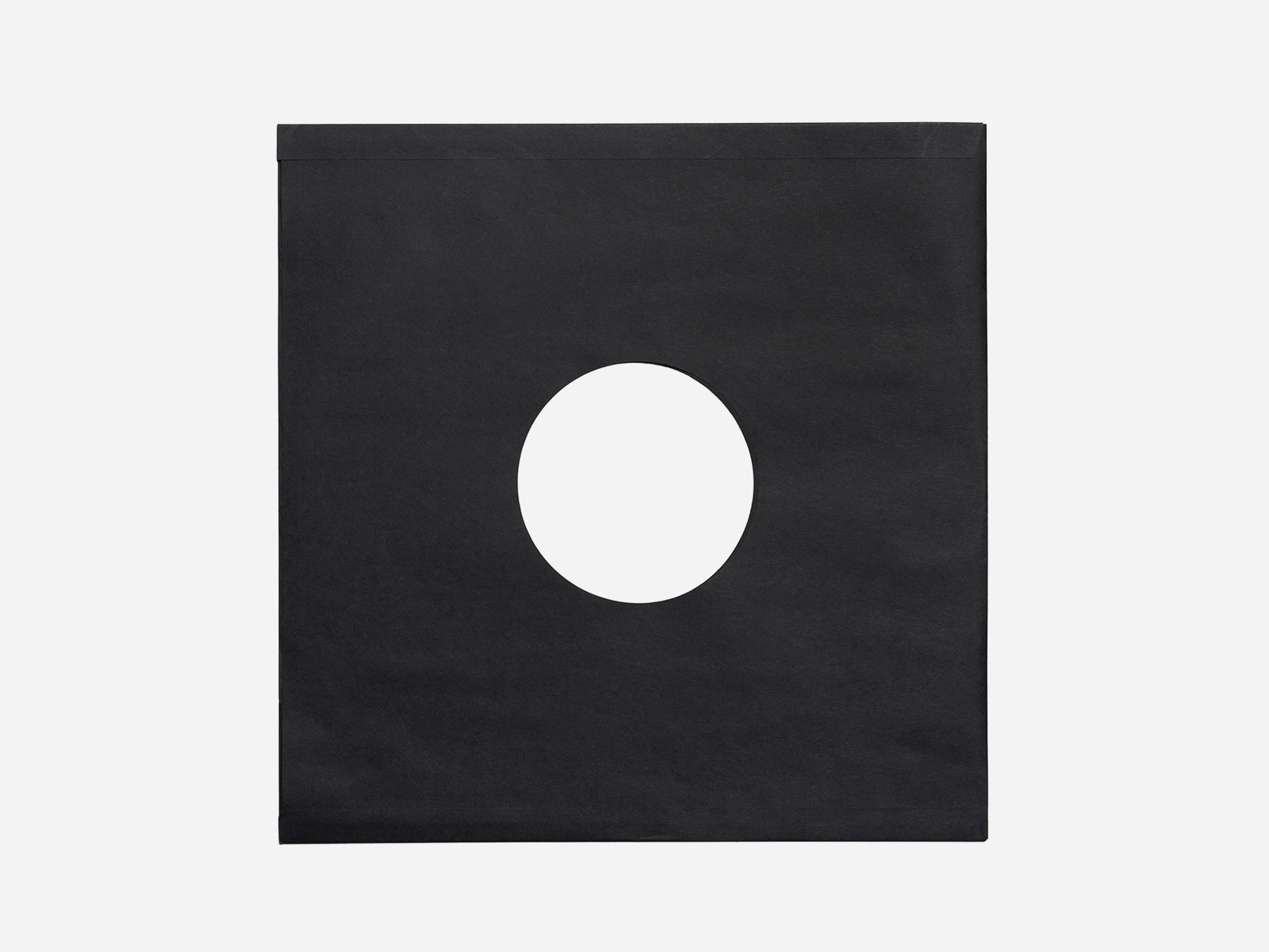 Innenhülle 12″ Schwarz – außen geklebt