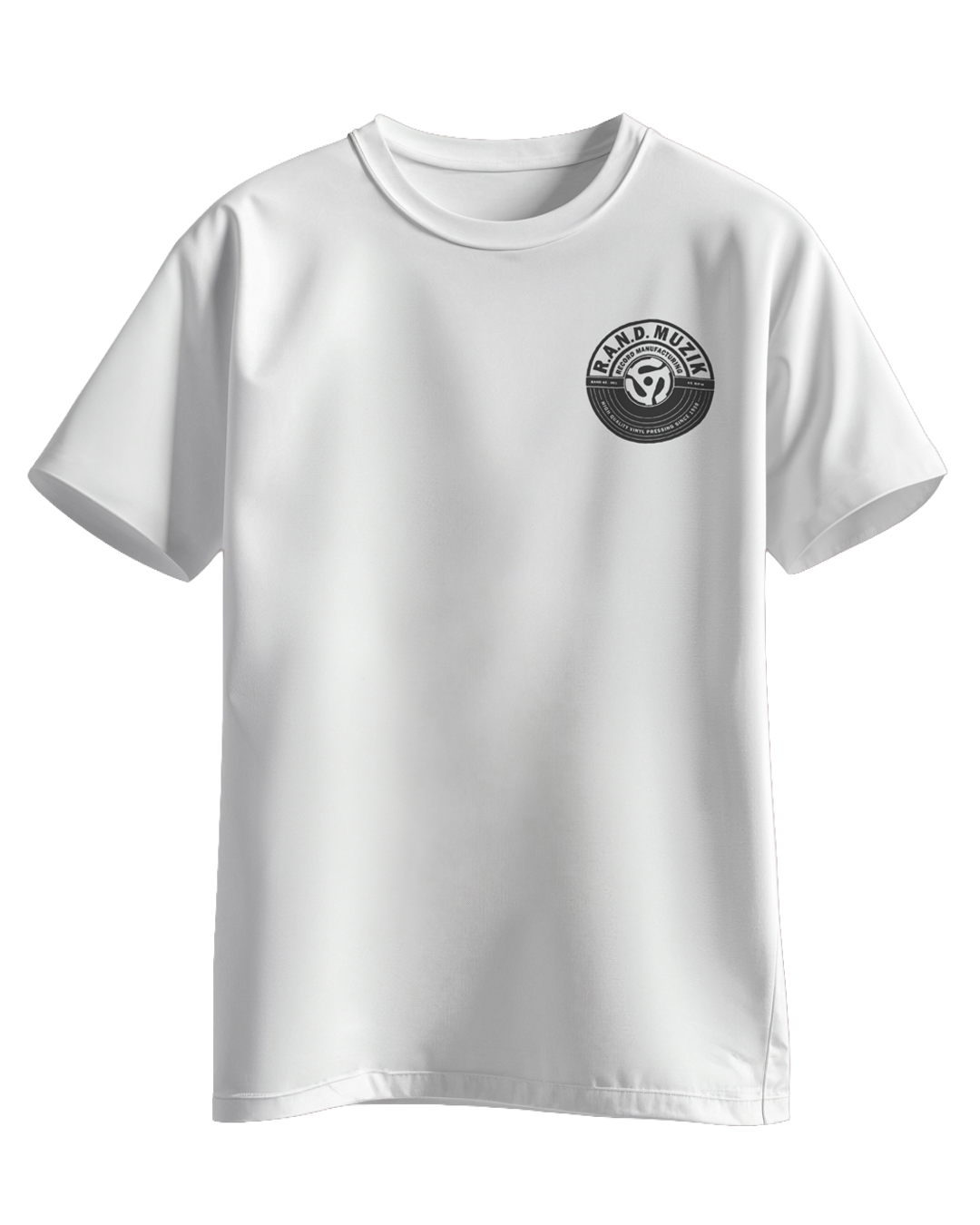 R.A.N.D. T-Shirt 45 RPM weiß