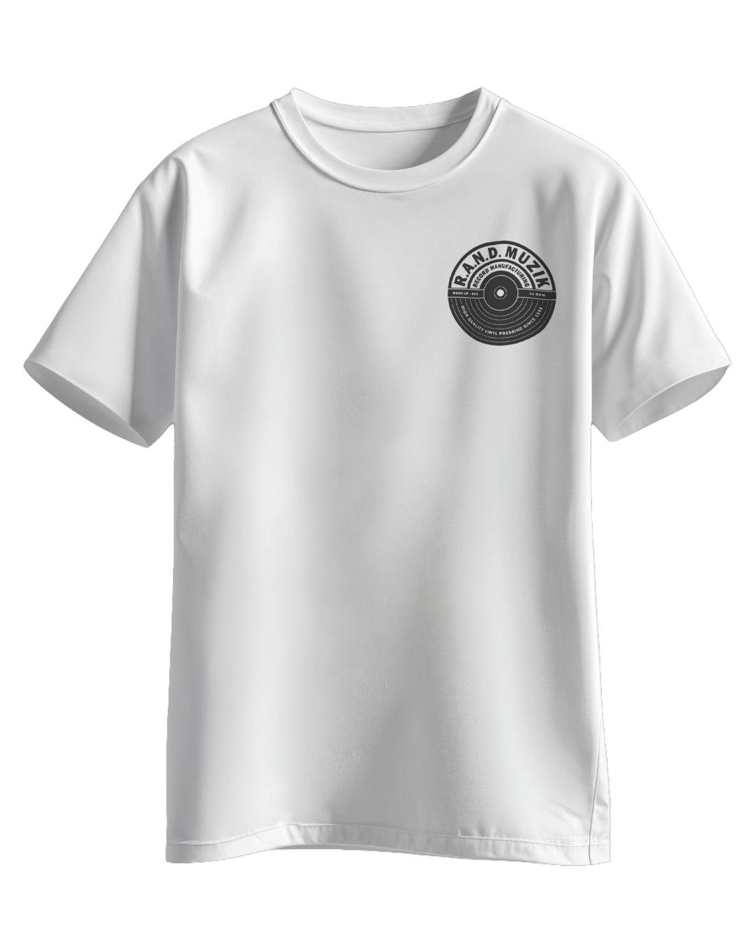 R.A.N.D. T-Shirt 33 RPM weiß